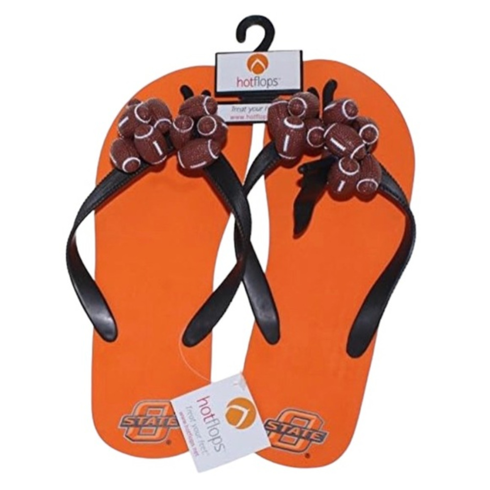 Hotflops Oklahoma State University Football Flipflops 10/11
